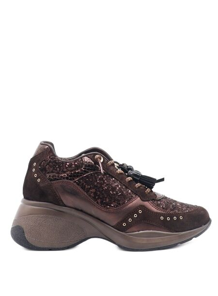 Cetti Dames sneakers bruin
