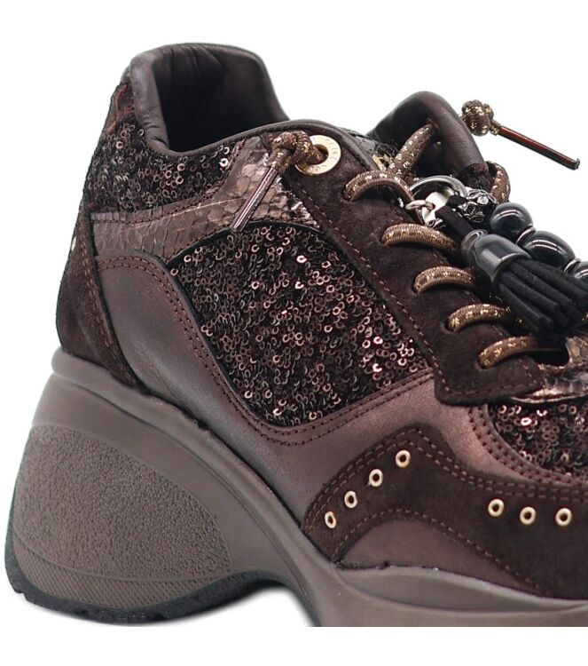 Cetti Cetti dames sneakers bruin Ante Pallets Coffee Cetti Dames Sneakers in Bruin online kopen