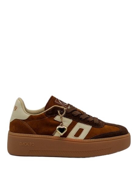 Back 70 Dames sneakers plateau camel