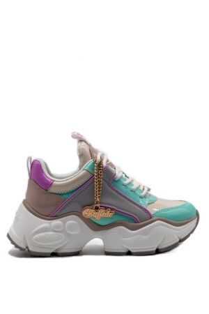 buffalo dames sneakers multi grijs
