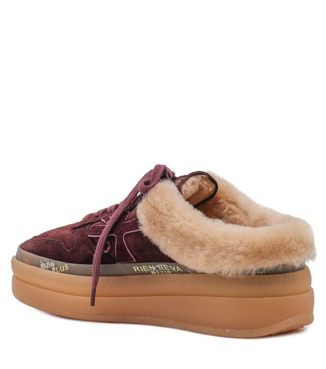 Premiata Premiata dames instap sneakers paars Var8571M Premiata Dames Instap Sneakers in Paars online kopen
