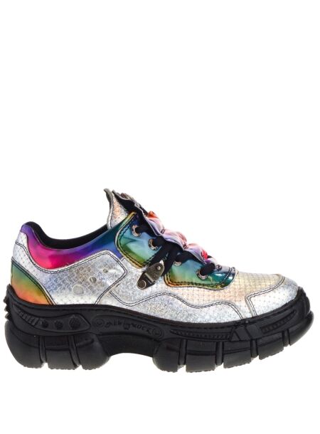 New rock Dames sneakers zilver