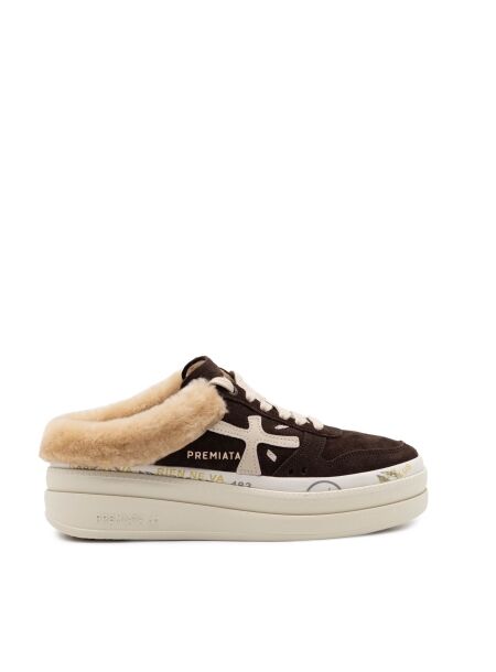 Premiata  Dames instap sneakers bruin