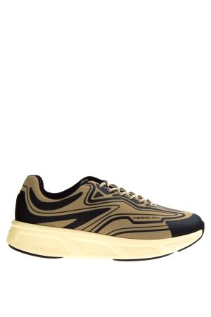 Fessura heren sneakers beige zwart