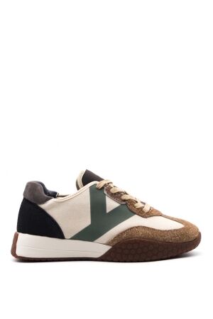 Keh-Noo heren sneakers beige taupe