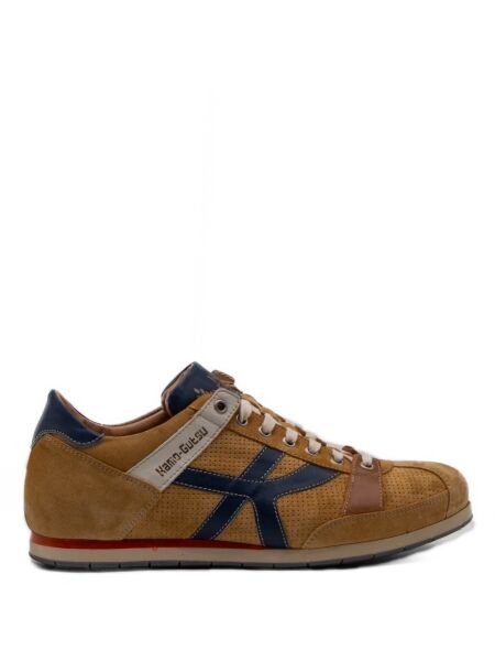 Kamo gutsu Heren sneakers geel suede