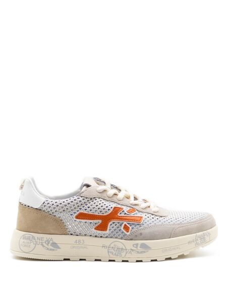 Premiata  Heren sneaker rubberzool beige