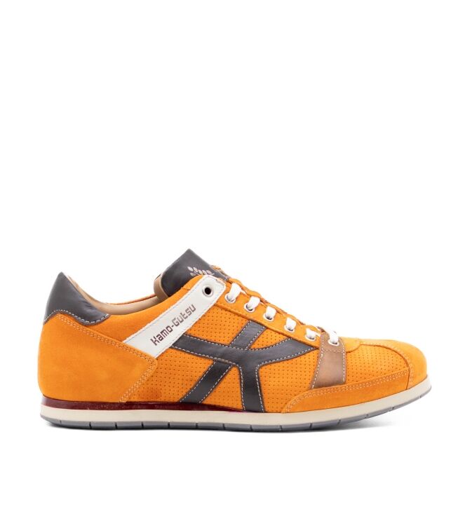 Kamo Gutsu Heren Sneakers in Oranje Combinatie online kopen 