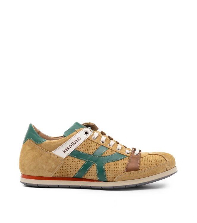 Kamo Gutsu  Heren Sneakers Rubberzolen Geel 08 ochreous