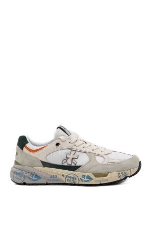 Premiata  heren sneakers rubberzolen beige