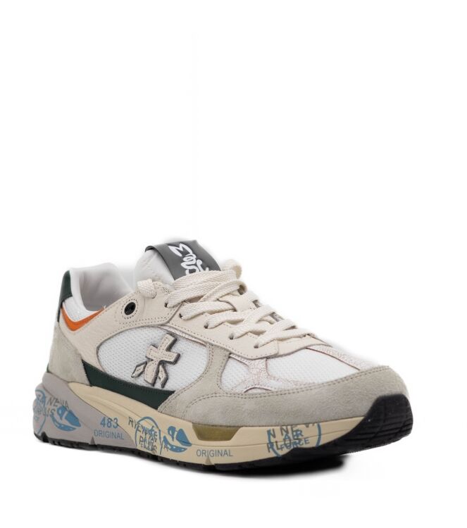 Premiata  Heren Sneakers Rubberzolen Beige 05 beige