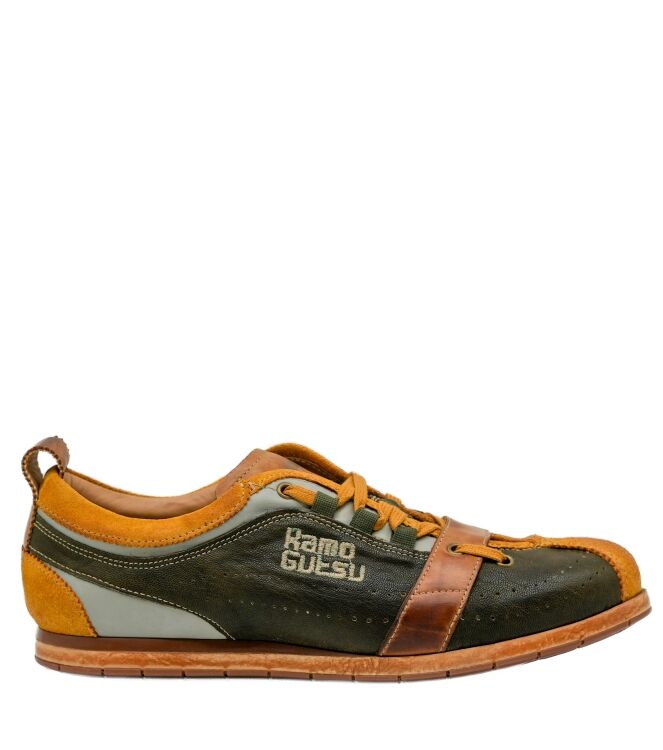 Kamo Gutsu  Heren Sneakers Geel Groen 03 yellow