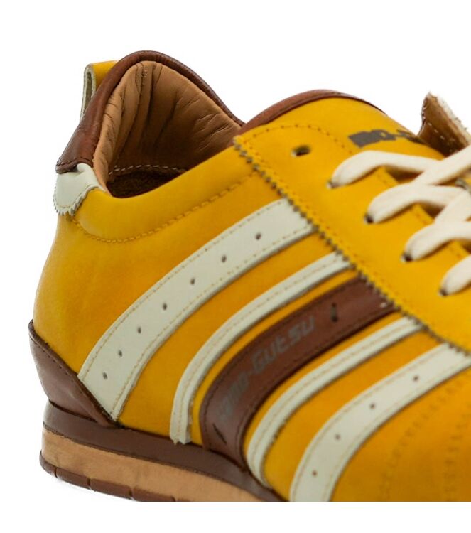 Kamo Gutsu Heren Sneakers in Geel online kopen 