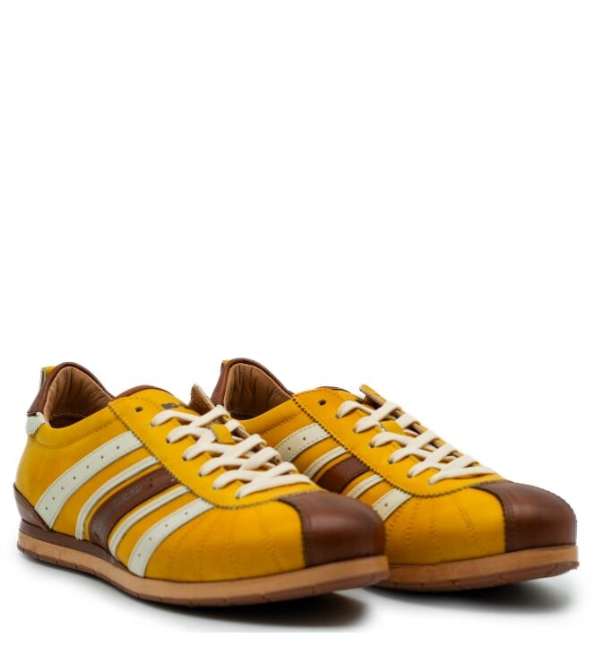 Kamo Gutsu Heren Sneakers in Geel online kopen 