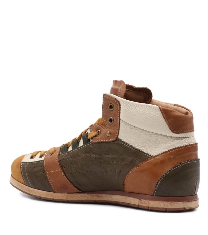 Kamo Gutsu Kamo Gutsu heren sneakers mosterd groen Mustardo Verdone Kamo Gutsu Heren Sneakers Mosterd Groen 03 yellow