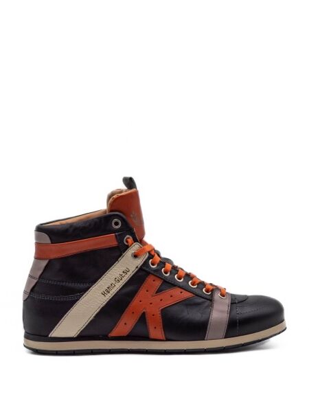 Kamo gutsu Heren sneakers zwart oranje