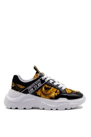 Versace Jeans heren sneakers zwart goud