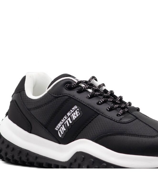 Versace Jeans Couture Heren Sneakers in Zwart online kopen 