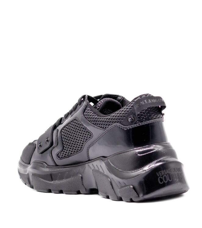 Versace Jeans Versace Jeans heren sneaker zwart Black Versace Jeans Couture Heren Sneakers in Zwart online kopen