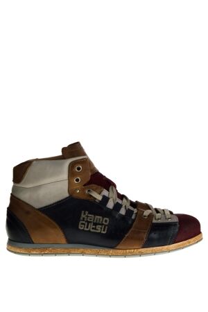 Kamo Gutsu heren sneakers rood blauw