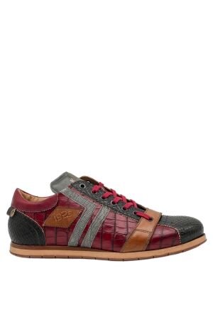Kamo Gutsu heren sneakers rood bruin