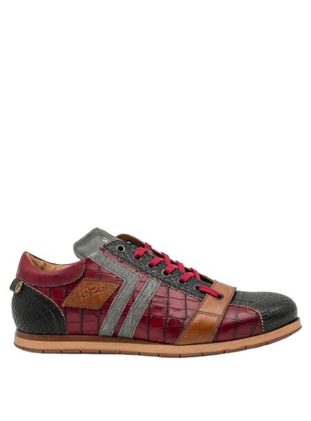 Kamo gutsu Heren sneakers rood bruin