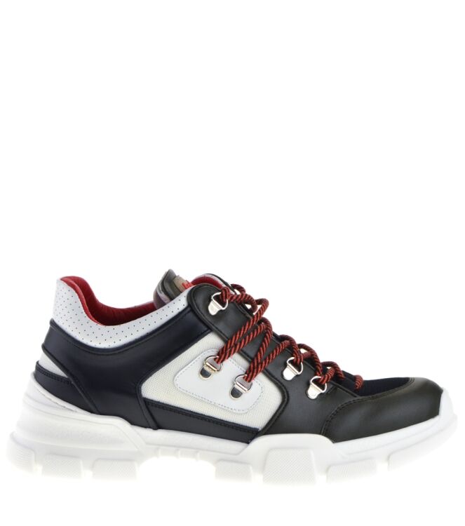 Forty5 Forty5 heren sneakers wit combi Jaufen Forty5 Heren sneakers Wit online kopen.