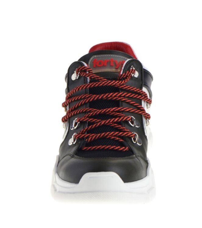 Forty5 Forty5 heren sneakers wit combi Jaufen Forty5 Heren sneakers Wit online kopen.