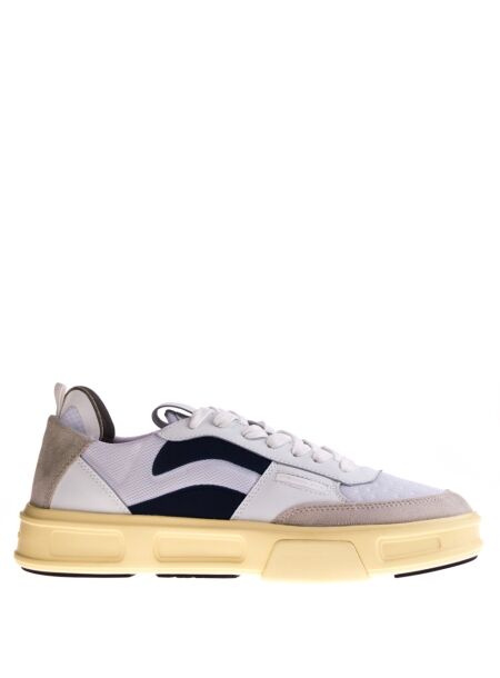 Fessura Heren sneakers wit blauw