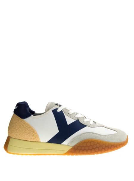 Keh-noo Heren sneakers wit blauw