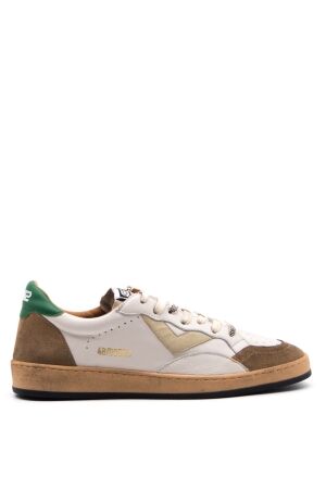 4B12 sneakers heren sneakers wit groen