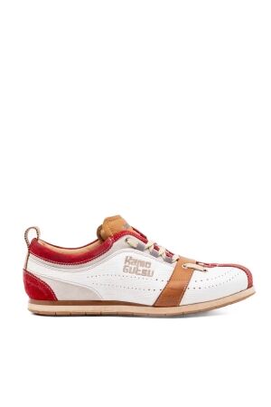 Kamo Gutsu heren sneakers rubberzool wit