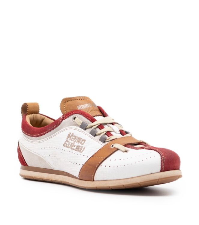 Kamo Gutsu Heren Sneakers in Wit Combinatie online kopen 