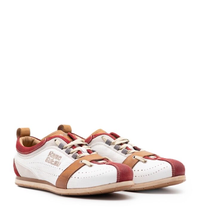 Kamo Gutsu Heren Sneakers in Wit Combinatie online kopen 