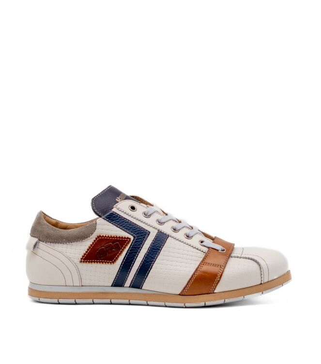 Kamo Gutsu Heren Sneakers in Wit Combinatie online kopen 