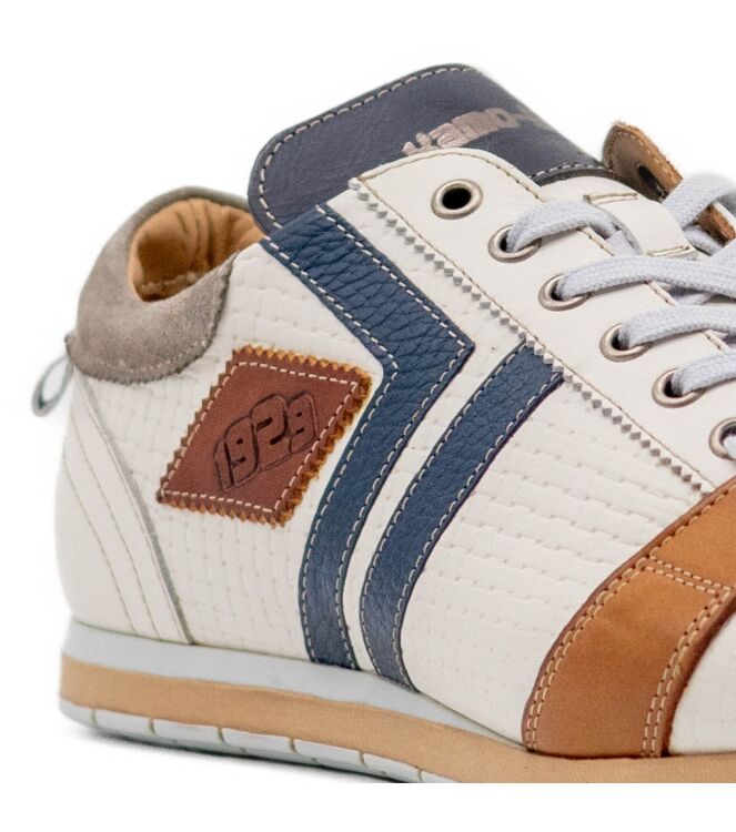 Kamo Gutsu Heren Sneakers in Wit Combinatie online kopen 