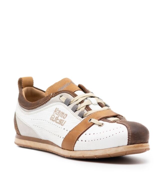 Kamo Gutsu Heren Sneakers in Wit Combinatie online kopen 