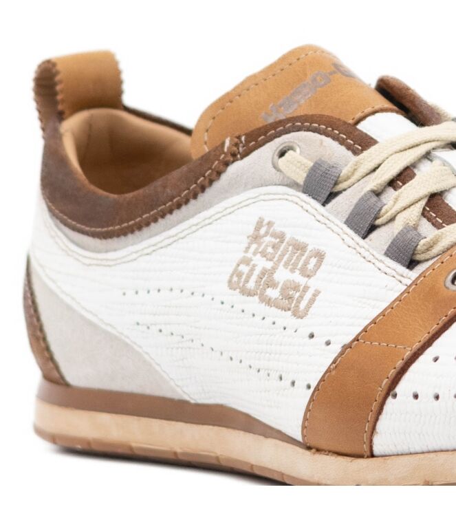 Kamo Gutsu Heren Sneakers in Wit Combinatie online kopen 