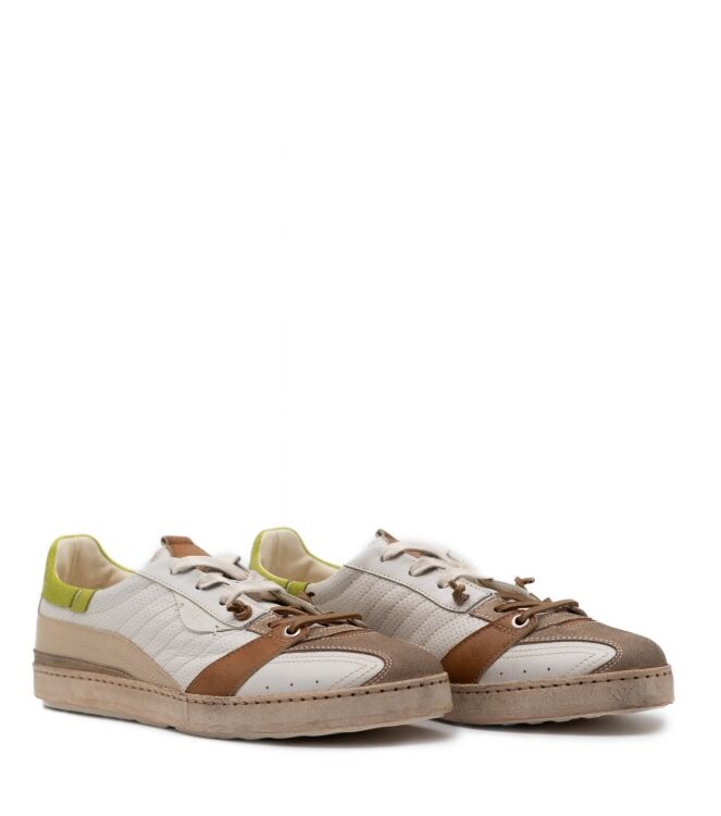 Kamo Gutsu Heren Sneakers in Wit Combinatie online kopen 