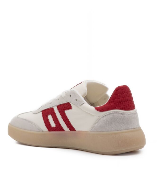 Back70  Heren Sneakers Rubberzolen Wit 