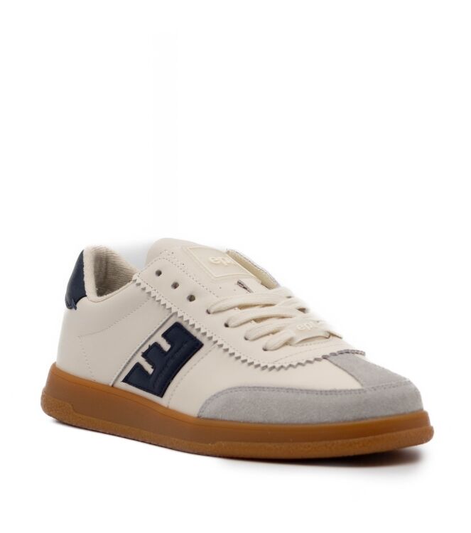 East Pacific Trade  Heren Sneakers Rubberzolen Wit 