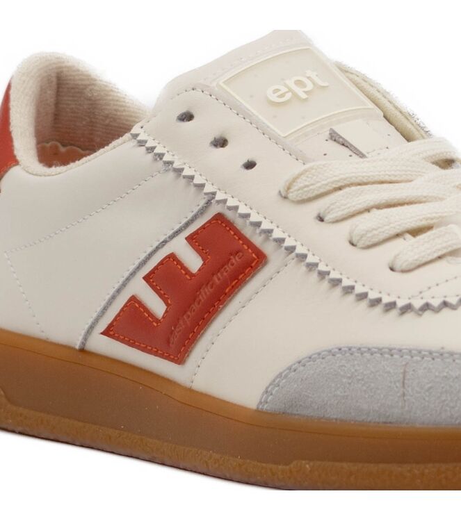 East Pacific Trade  Heren Sneakers Rubberzolen Wit 