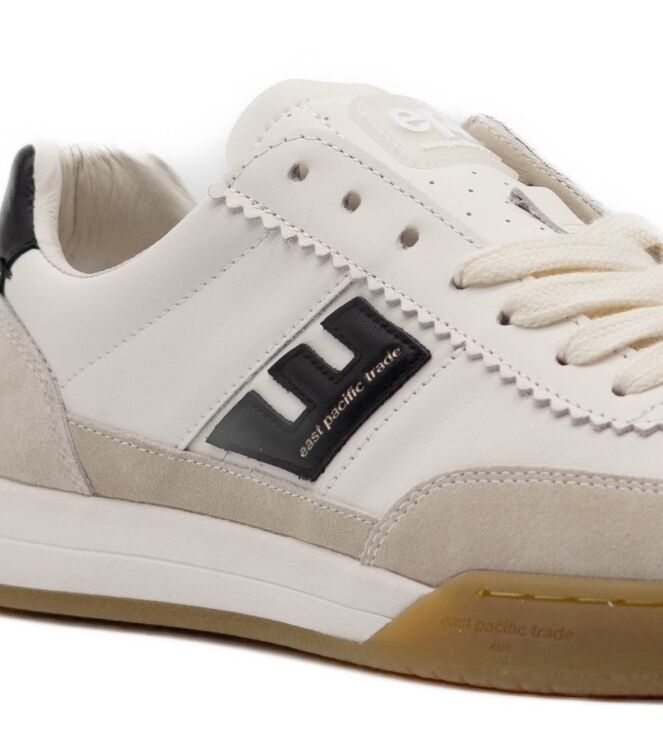 East Pacific Trade  Heren Sneakers Rubberzolen Wit 