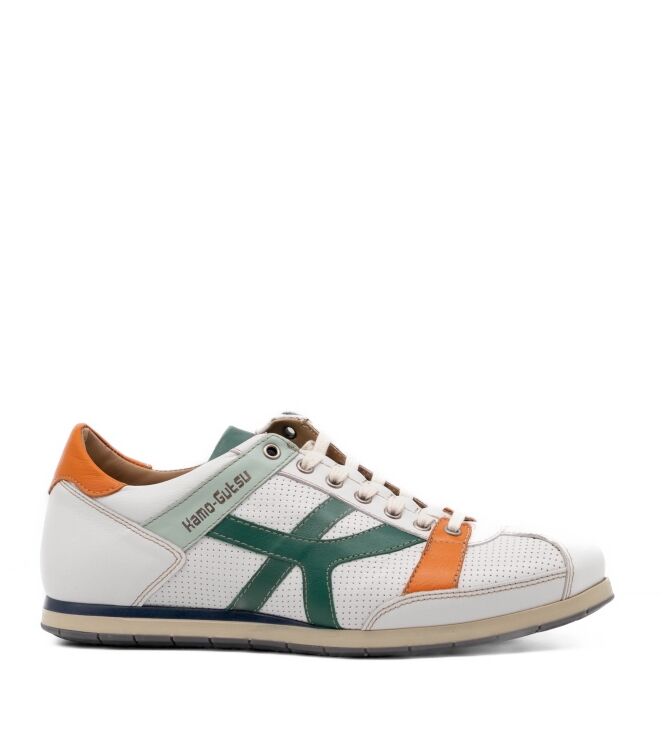 Kamo Gutsu Heren Sneakers in Wit Combinatie online kopen 