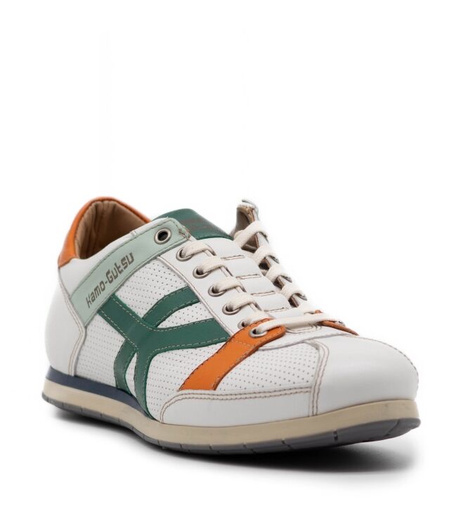 Kamo Gutsu Heren Sneakers in Wit Combinatie online kopen 