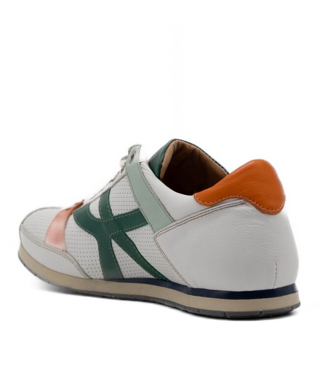 Kamo Gutsu Heren Sneakers in Wit Combinatie online kopen 