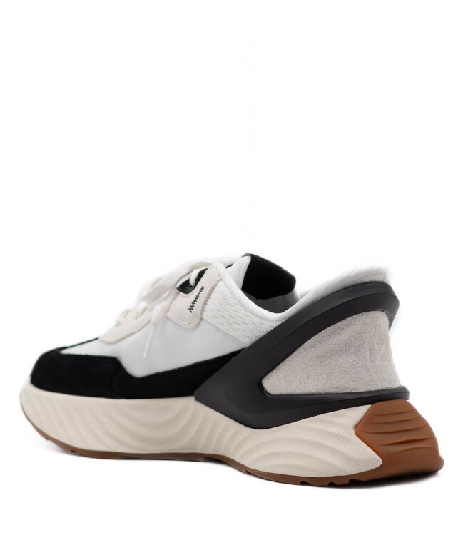 Kizik Heren Sneakers in Wit/Zwart online kopen