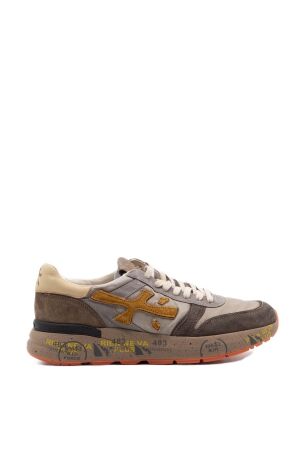 Premiata heren sneakers grijs bruin
