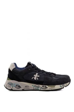Premiata heren sneakers donker grijs