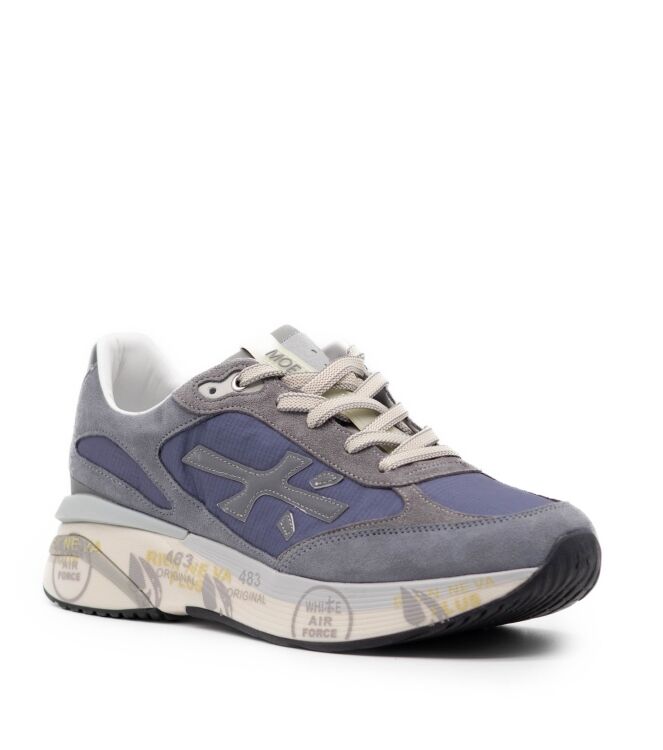 Premiata Heren Sneakers in Grijs/Paars online kopen 